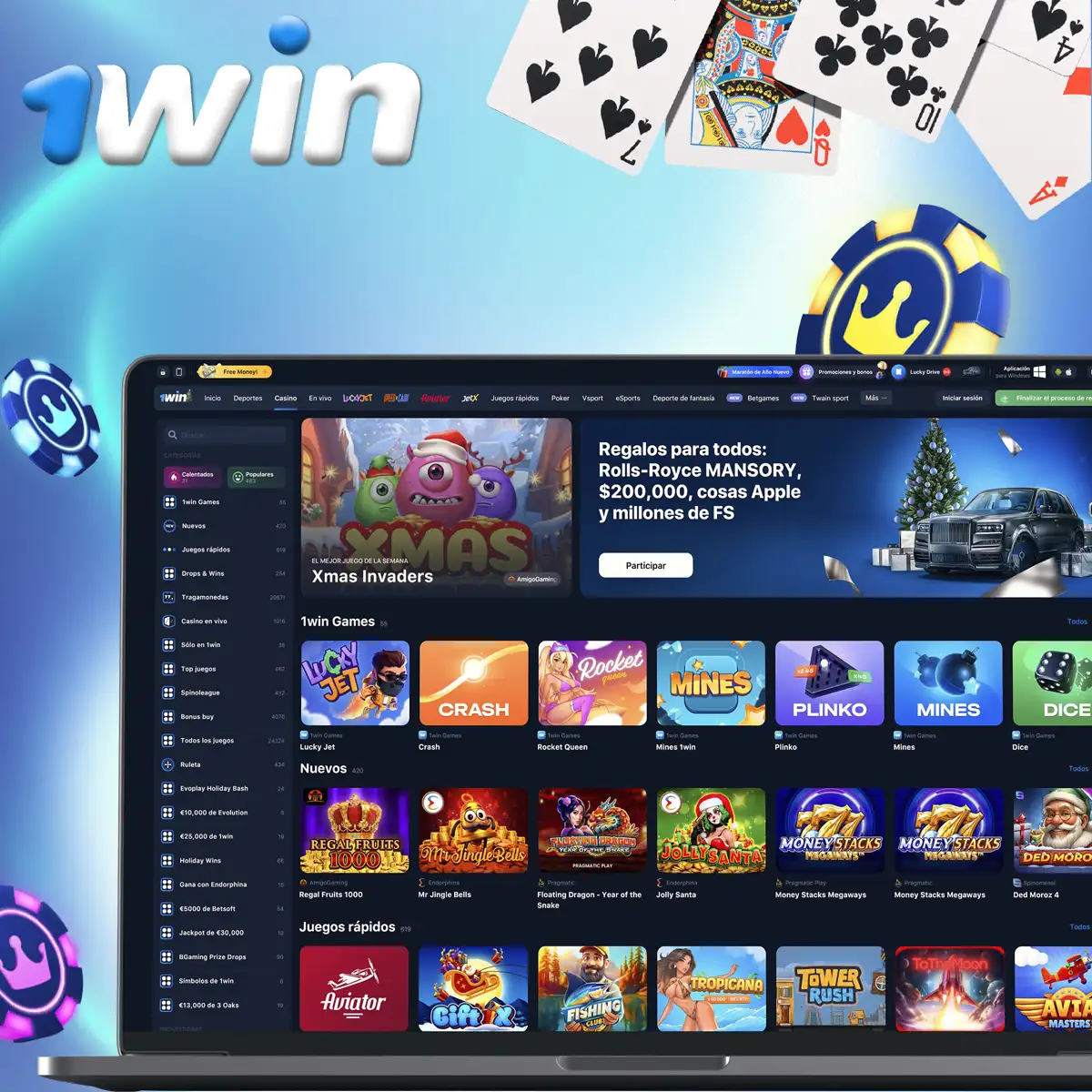 1Win Casino en Ecuador