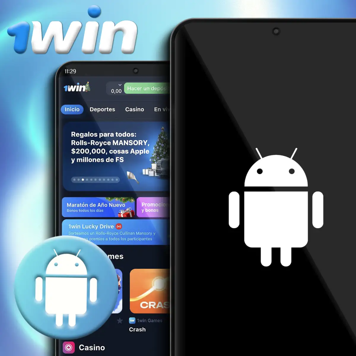 Сómo descargar la aplicación 1win en android