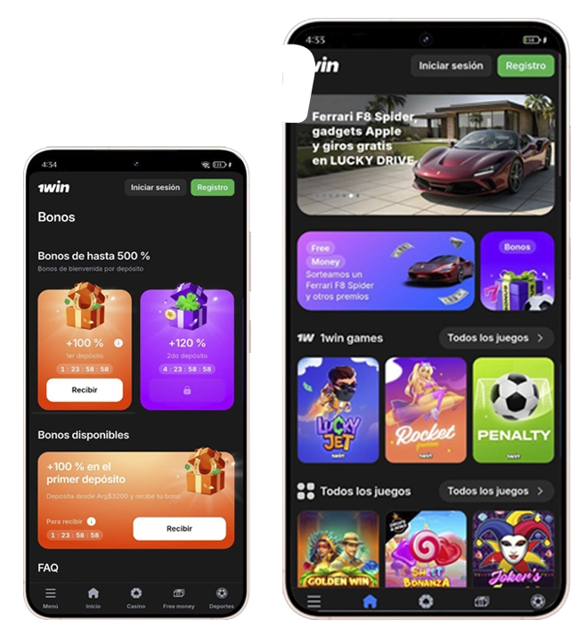1 Win Última versión para Android y iPhone