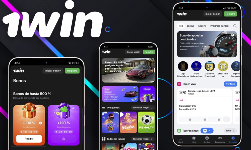 Aplicación Móvil 1win en Ecuador