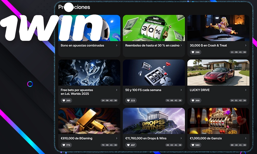 Bonos Adicionales en 1win en Ecuador