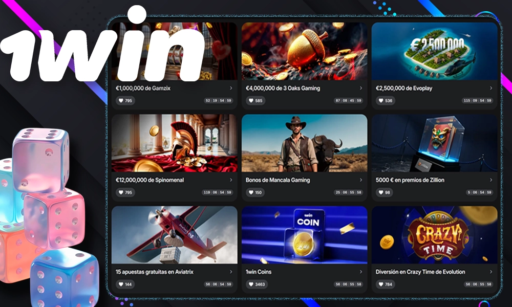 Bonos de Casino de 1win en Ecuador