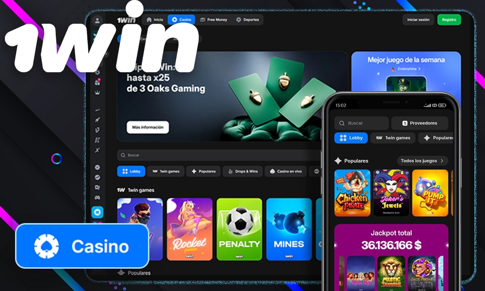 Colección de Casino 1win Ecuador