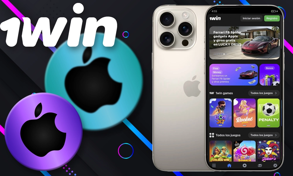 Descargar la 1win app para iOS