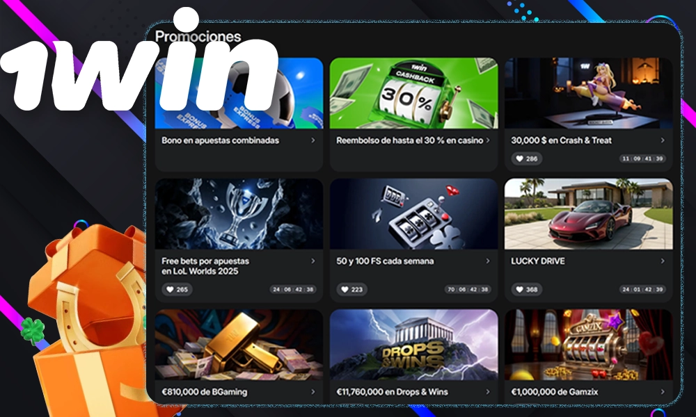 Vista Rápida del Programa de Bonos de 1win en Ecuador